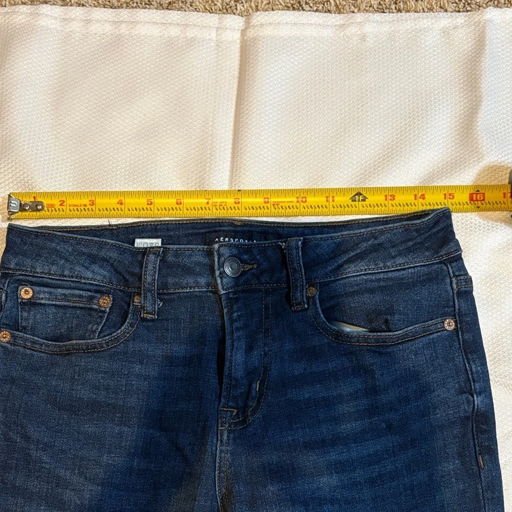 Aeropostale Men's Deep Indigo Straight Jeans  28x28
